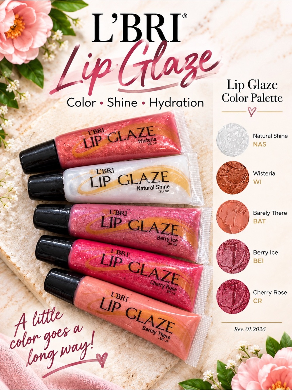 L'BRI Lip Glaze -pick one